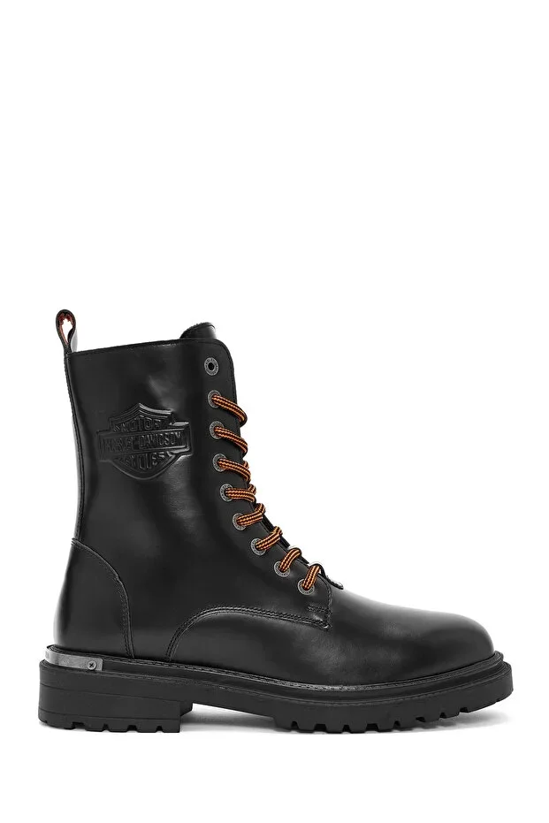 Men's Black Thar Lace-up Leather Boots 021M100552