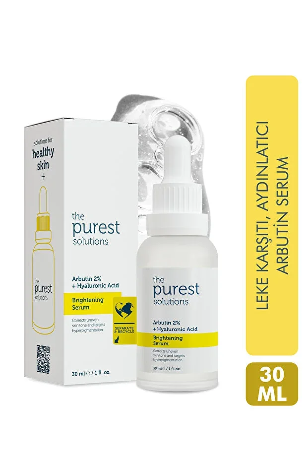 Brightening and Dark Spot Appearance Reducing Arbutin Skin Care Serum 30 ml
