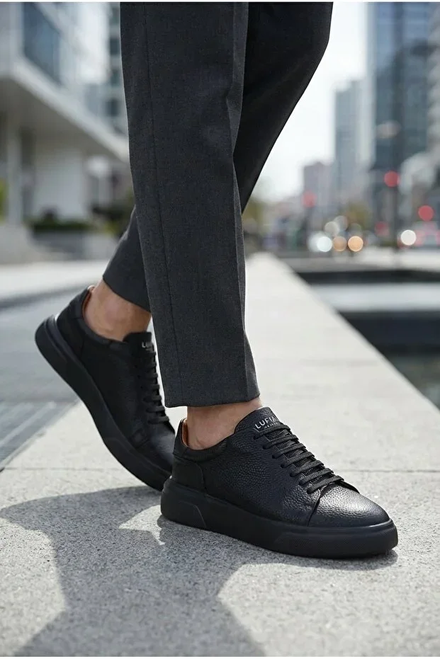 LUFIAN Tommy Men's Leather Sneaker Shoes 030177
