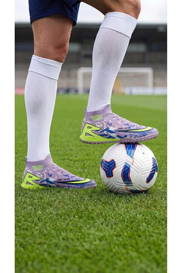 YETİŞKİ ÇOCUK ÜNİSEX CORAPLI KRAMPON HALISAHA FUTSAL AYAKKABISI