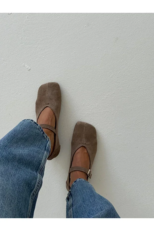 MENDY REAL LEATHER BABET 3Cm Hidden Heel