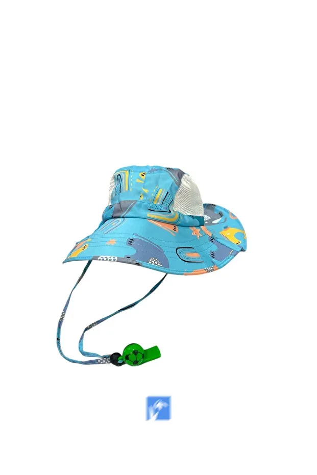 Adjustable Cute Fisherman Hat with Neck Protection for Kids