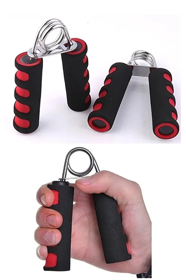 Hand Expander Sponge Steel Grip Strengthener Non-Slip Sponge Spring