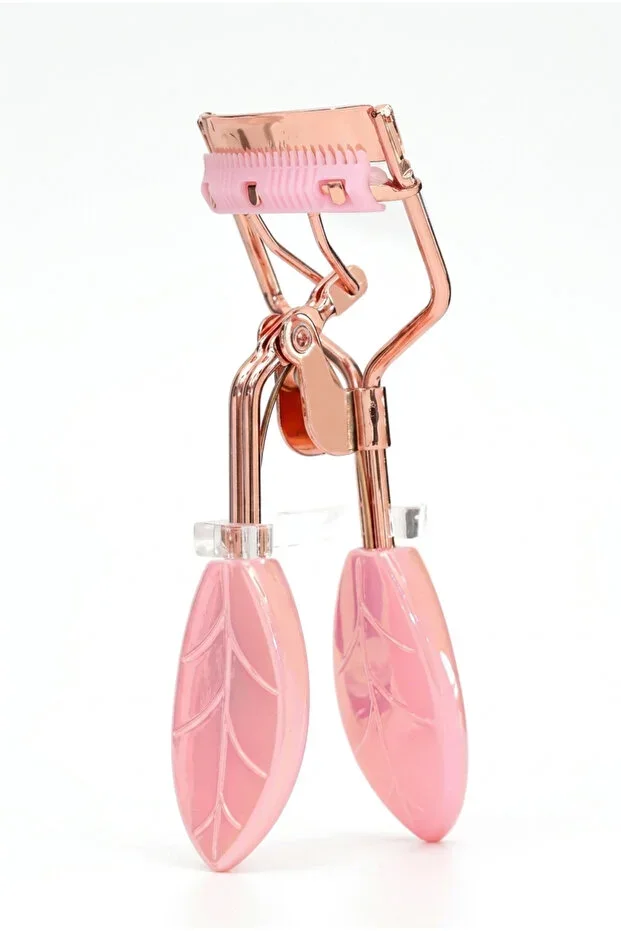 Mas'dala EGAR Eyelash Curler Professional Rose Gold Ergonomic Leaf Design Separator Tool