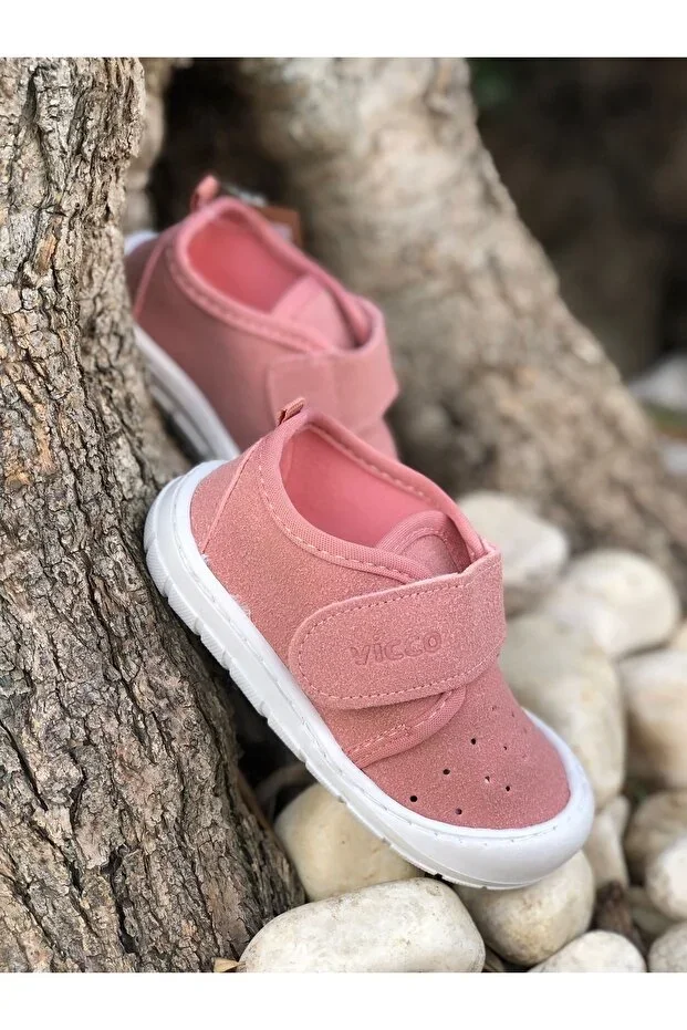 Pink - Anka Soft Sole Home - Nursery Shoes