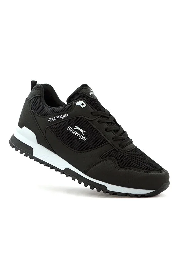 Azez Black White Unisex Comfortable Sneaker Sports Shoe