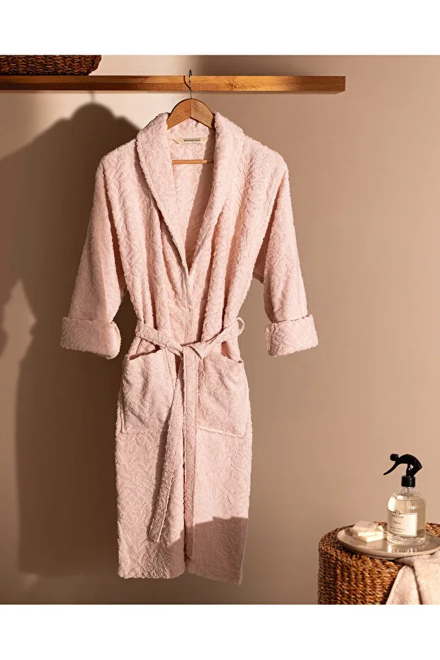 Roesia Şalyaka Women's 100% Cotton Bathrobe