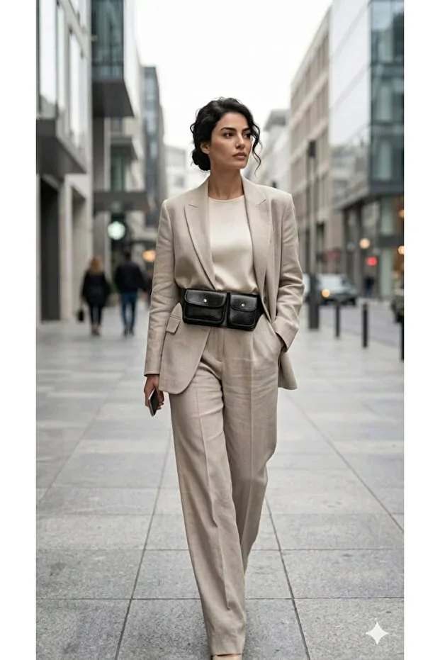 Women's Faux Leather Belt Bag