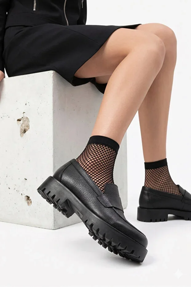Genuine Leather Comfortable Daily Women's Loafer Shoes