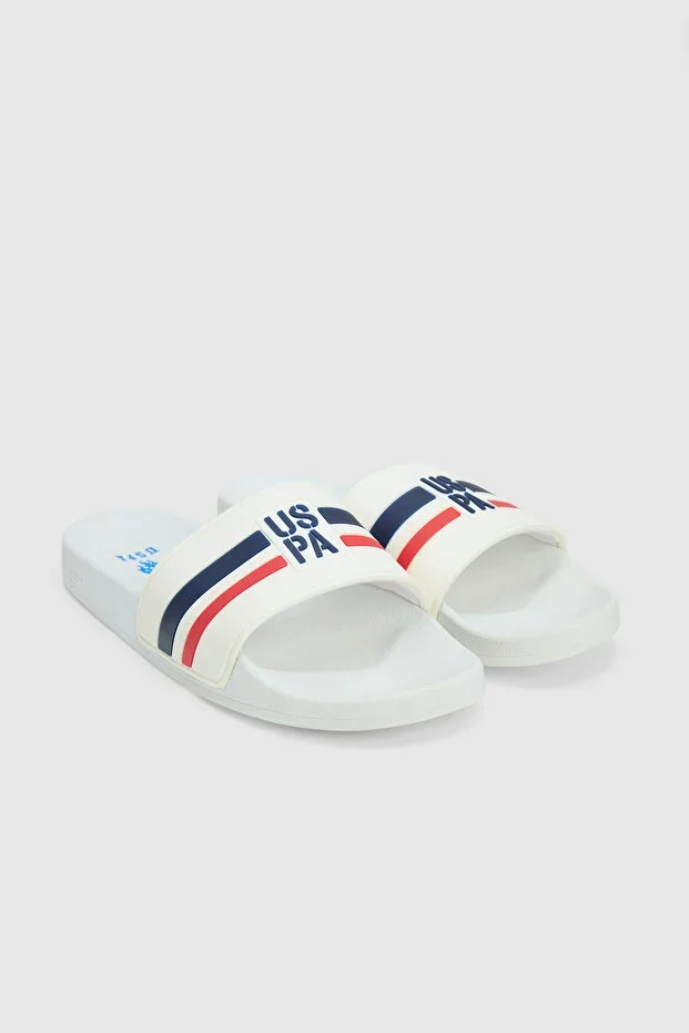Men's White Slippers 50324604-VR013