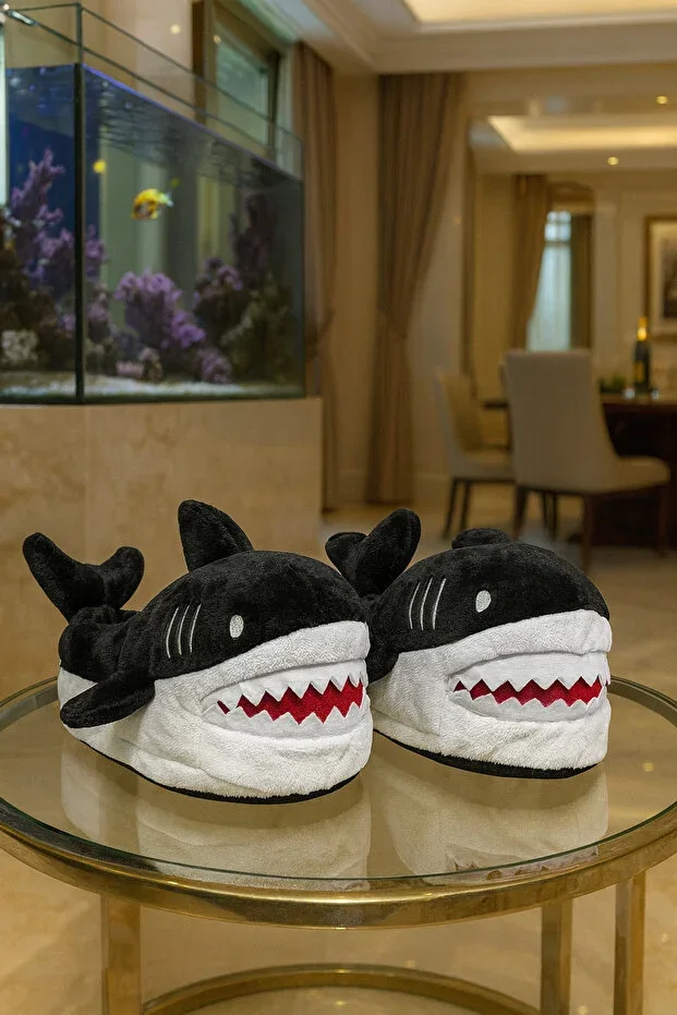 Unisex Shark Figure Indoor Shoes House Slippers
