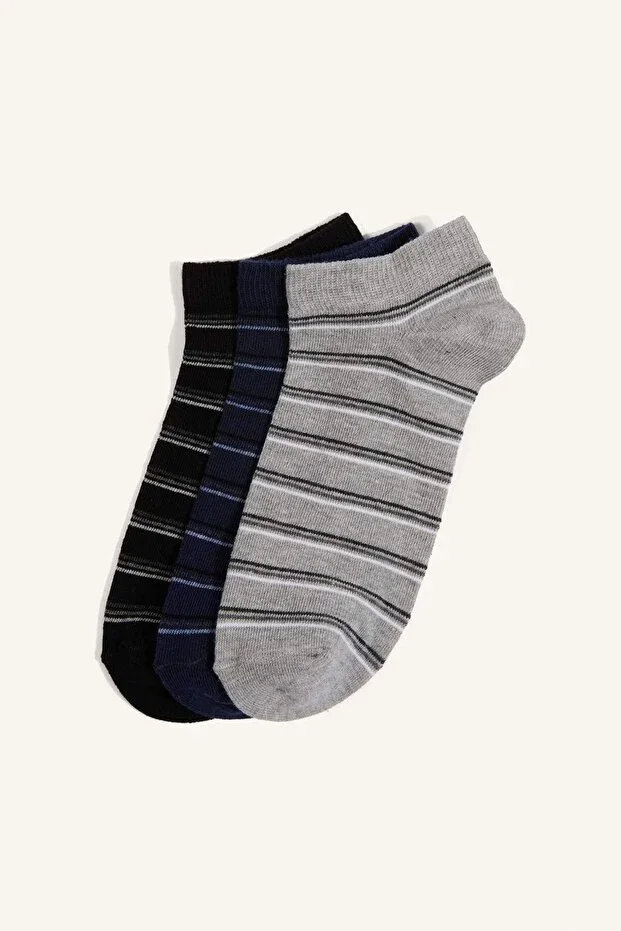 Men's 3-Pack Cotton Ankle Socks H9219AXNS