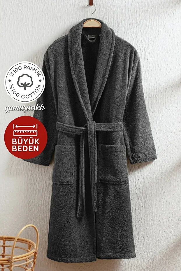 Nova Bathrobe for Women and Men, 100% Cotton | Durable | Quick Dry | Soft Comfort
