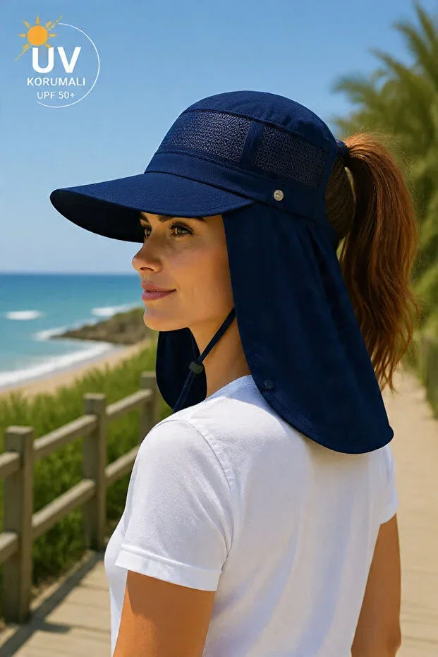 Summer Walking Sports Scouting Work Hat with Neck Protection