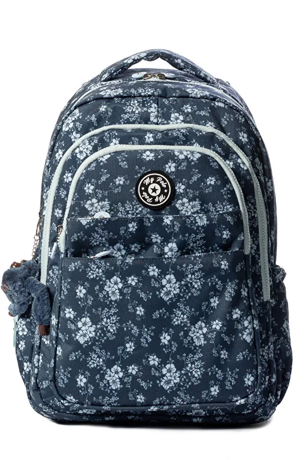 My Polo 8610 Klinkır School Backpack Daily Trip Sports Travel Holiday Multi-Compartment Laptop Compartment