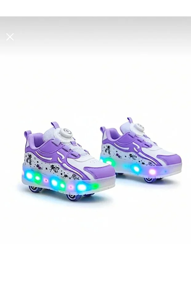 Light-up Sneakers with Roller