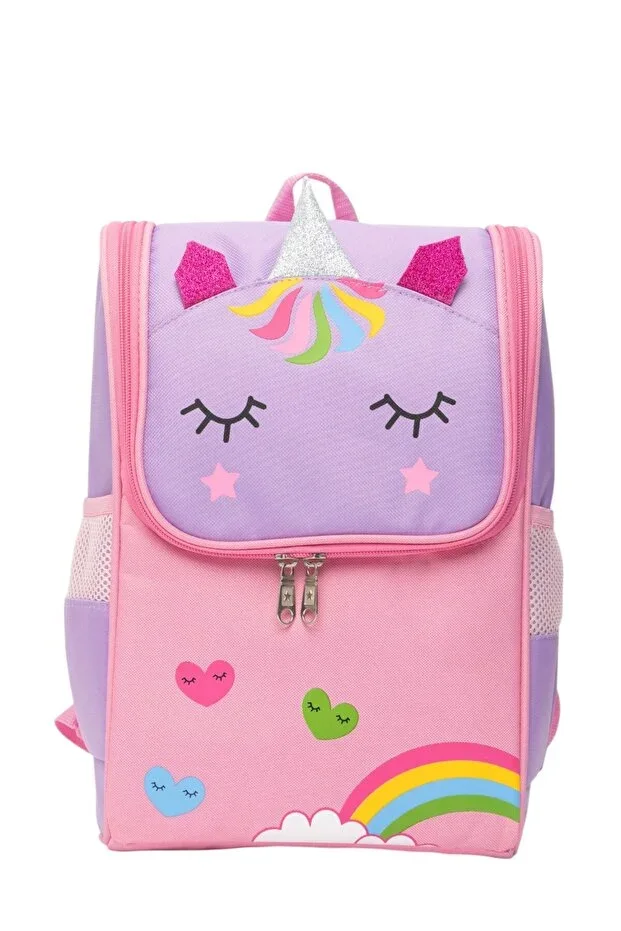 Unicorn Style Special Design Kindergarten Waterproof Orthopedic Kindergarten Bag Nursery Bag 4-7 years