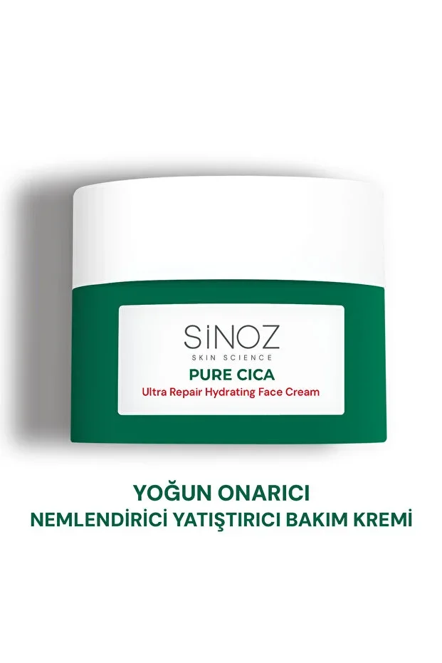 Pure Cica Intensive Repair Soothing Moisturizing Care Cream for Irritated Damaged Skin 50 ml