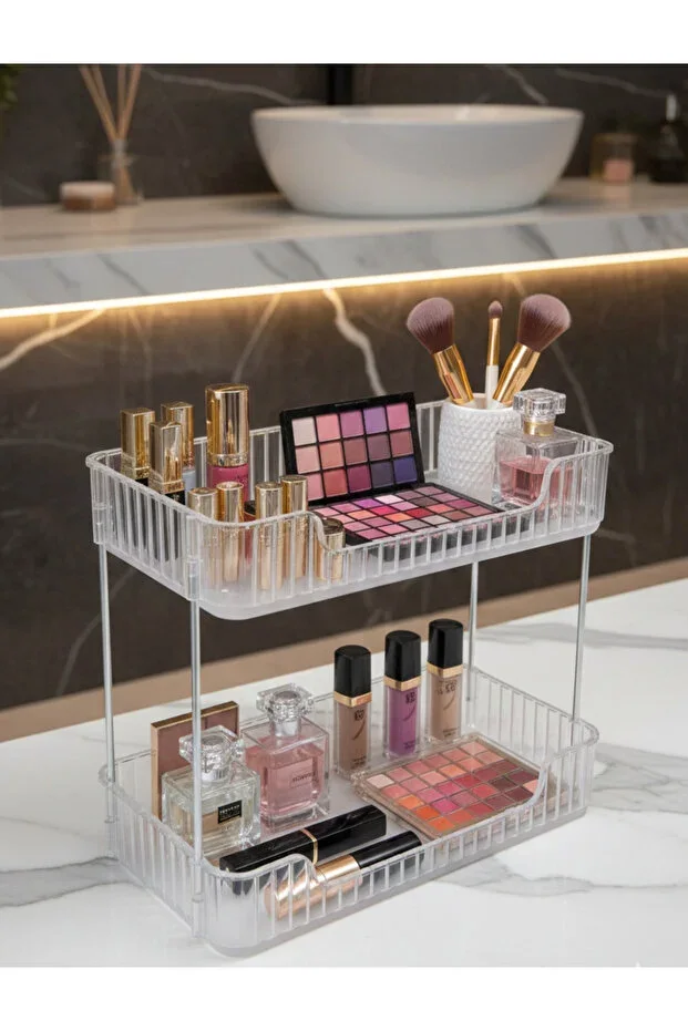 TRANSPARENT ORGANIZER 2 TIER