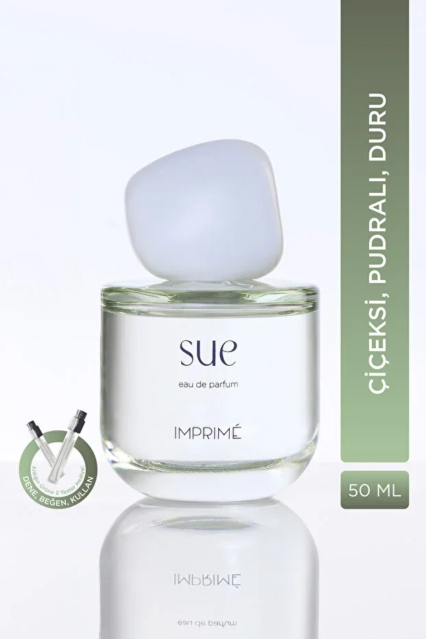 Sue EDP Women's Perfume 50ml | Floral & Powdery | Peony, Lemon, Rose, Lily of the Valley, Magnolia, Musk