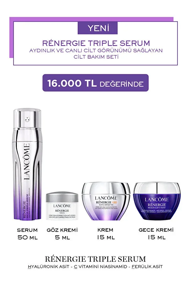 Renergie Triple Serum Skincare Set 3614274772043