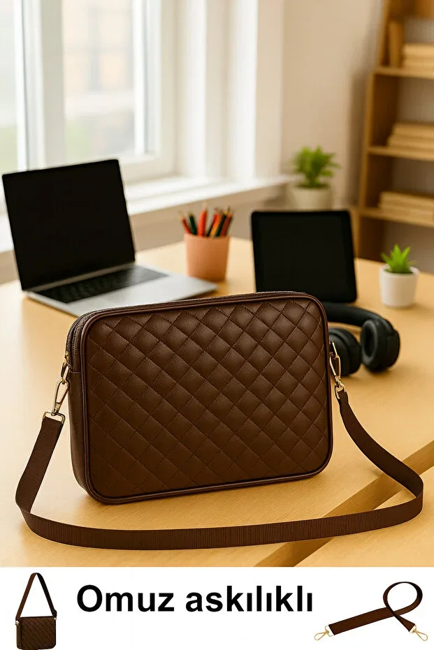 Moda West Macbook Air Pro 13.3" And 14" Inch Laptop Notebook Tablet Compatible Briefcase File Computer Bag