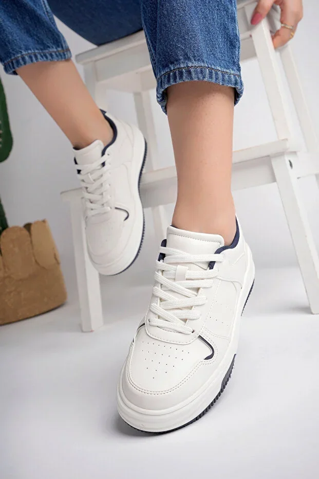 Navy Blue Women's Sneaker Casual Shoes