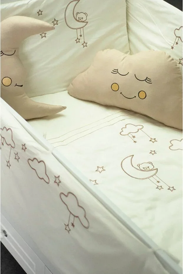 Baby Duvet Set 60x120 Cloudy Cream