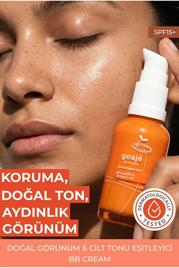 Goajé BB Cream 30 ml, SPF15-20, Natural Look & Skin Tone Equalizer
