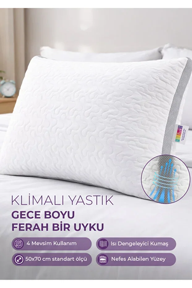 Air-Conditioned Silicone Pillow - DayCool Series - 800 Gram