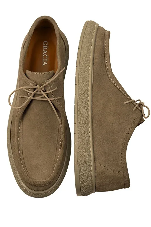 GRACIA Genuine Suede & Nubuck Leather Men's Casual Shoes