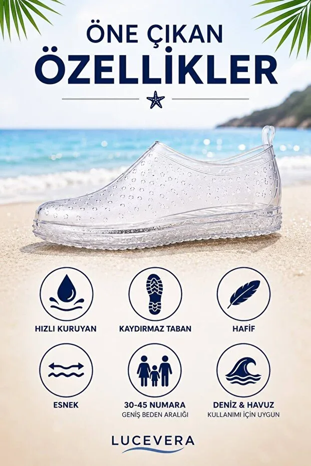Unisex Water Shoes Non-Slip Sole | Pool Beach Shoes Aqua Shoes