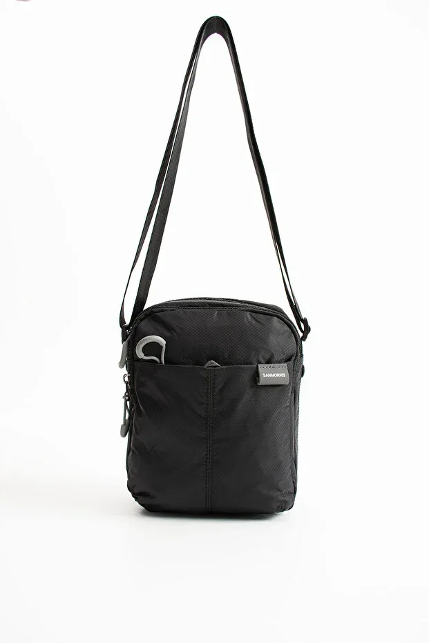 Unisex 4 Compartment Water Resistant Parachute Fabric Shoulder Bag SI-6033