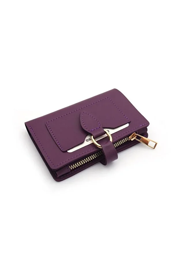 Woman Wallet Purple Ladies Wallet Accessory