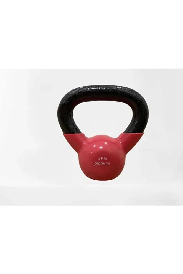 KTB 2 External Vinyl Coated Internal Cast Steel Kettlebell 2 Kg