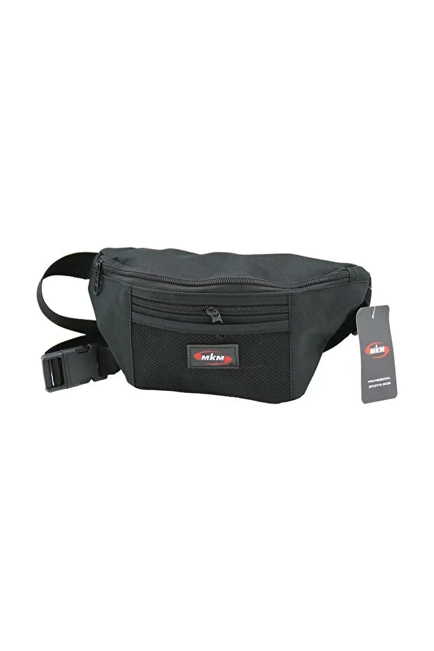 FREEBEK WAIST BAG 3 ZIPPERED COMPARTMENTS + 1 MESH OPEN COMPARTMENT 10 X 11.5 X 25CM (5311) IEGRS4-MRS45