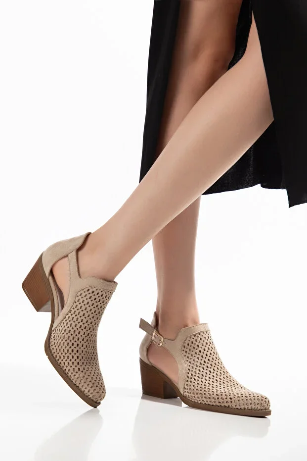 Stylish and Comfortable Breathable Summer Cowboy Suede Women's Boots