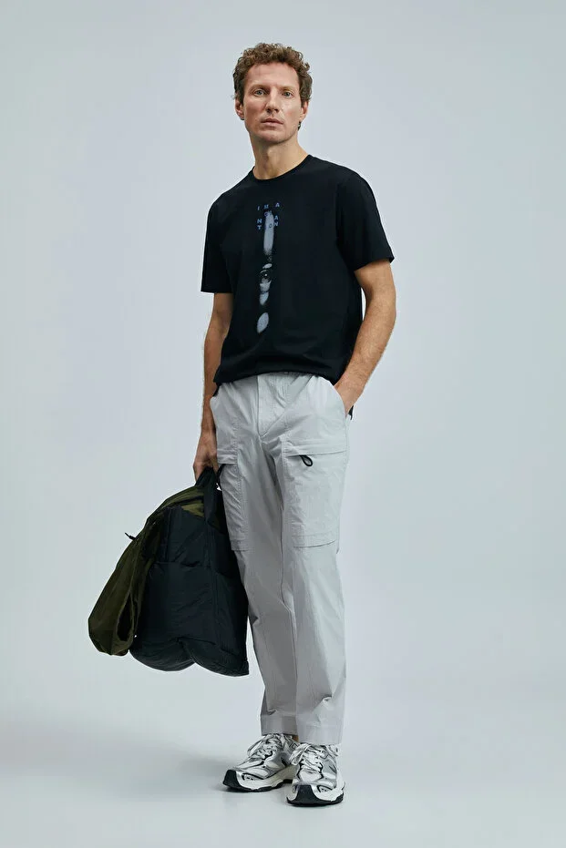Respect Men's Beach Jogger Pants Regular Fit Stone