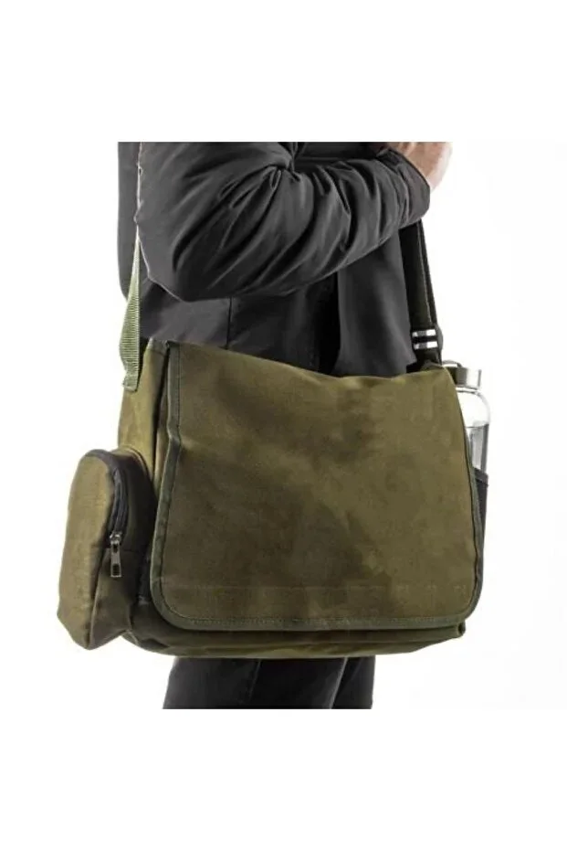 Khaki Postman Bag/ Bag