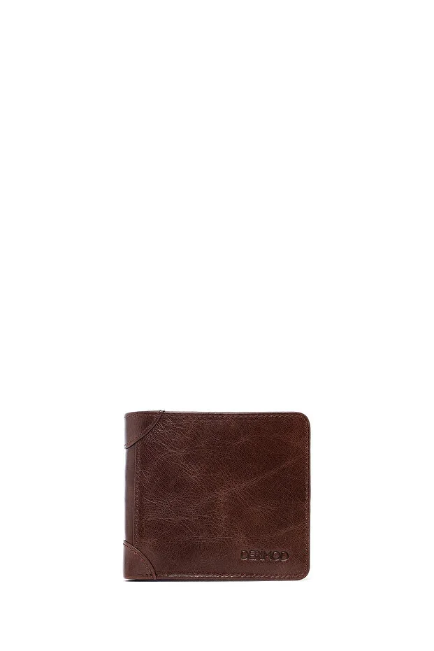 Men's Brown Leather Wallet 000A2D360818