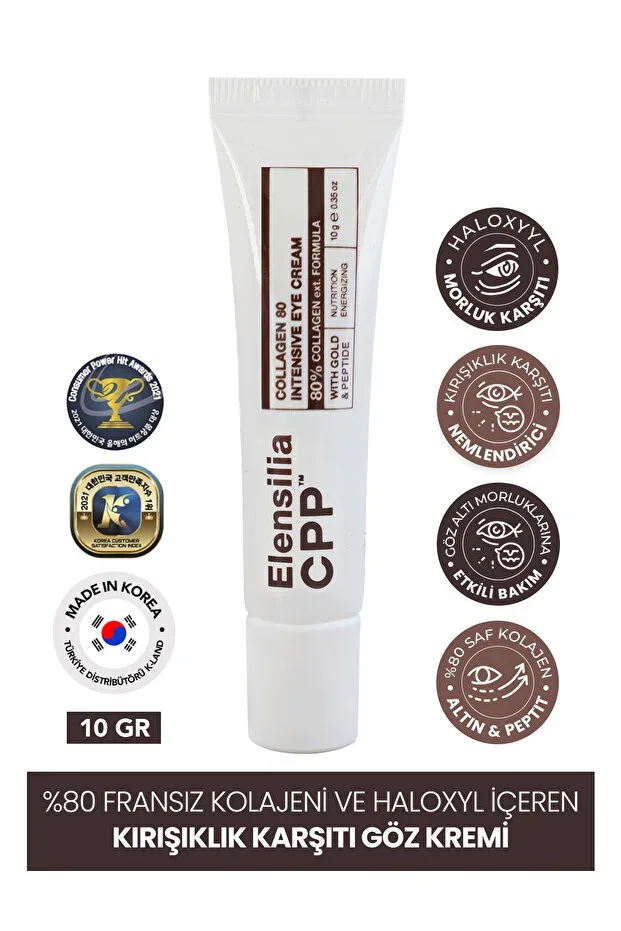 %80 French Collagen And Haloxyl Anti-Wrinkle Eye Cream 10g