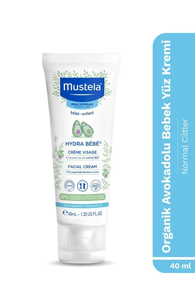 Hydra Bebe Organic Avocado Baby Face Cream 40ml