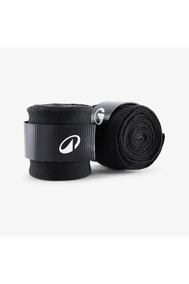 Domyos Boxing Bandages - 2.5 m - Black
