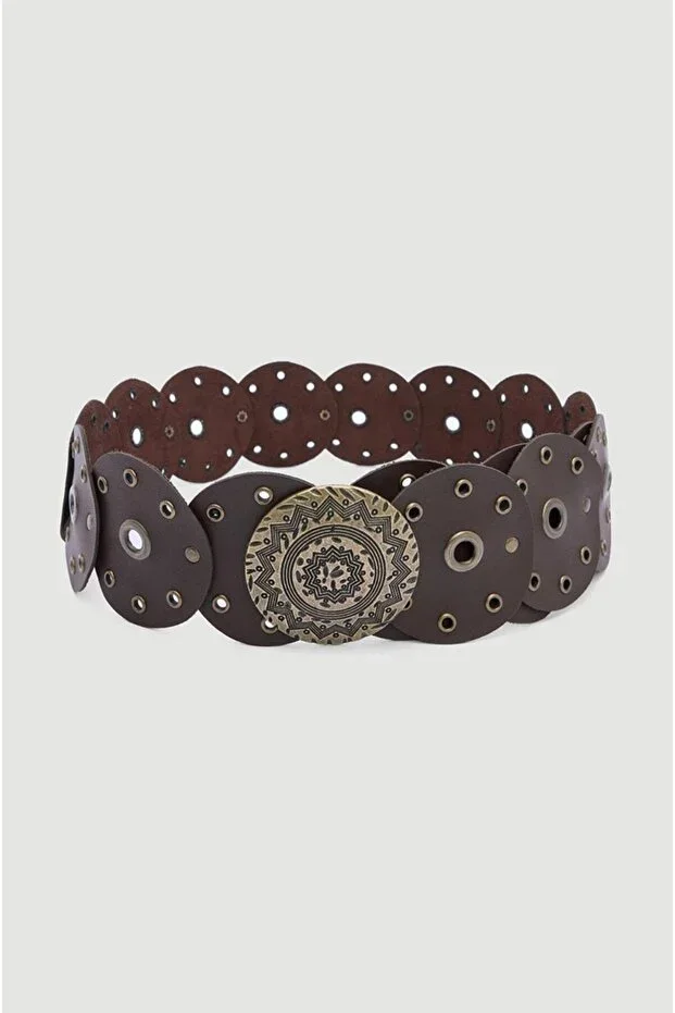Brown/Women's Cowboy Trend Women's Belt, Jacket Belt,