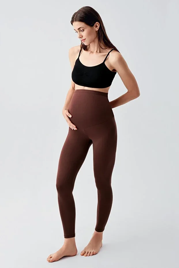 Adjustable High Waist Flexible Shaping Maternity Tights