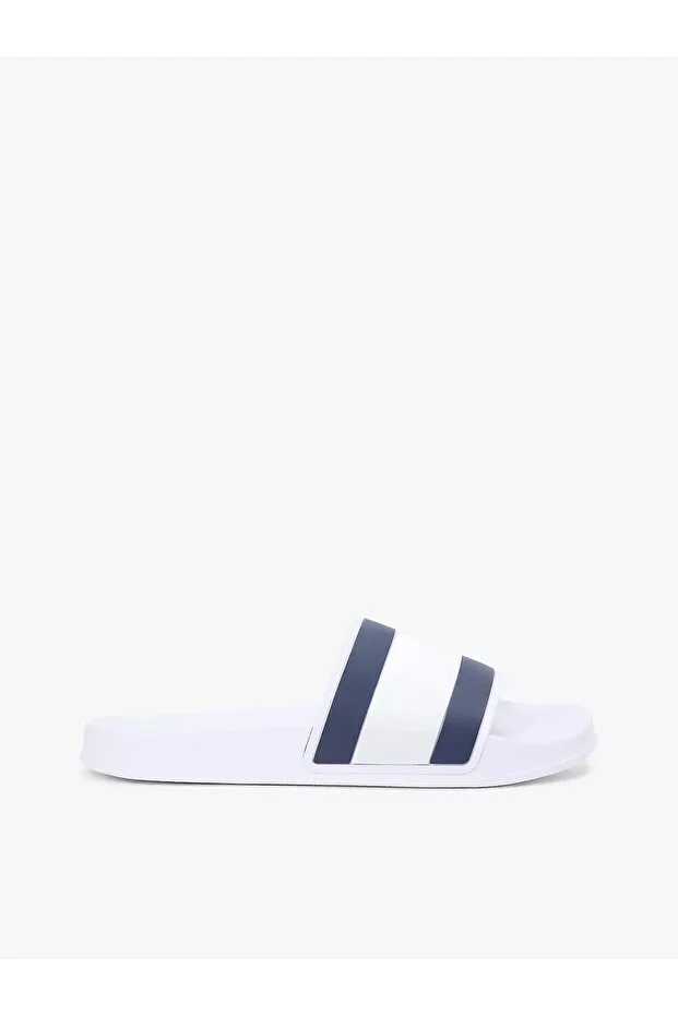 Men's Slippers with Brand Logo, Suitable for Daily Use, Navy Blue FM0FM05798 DW5