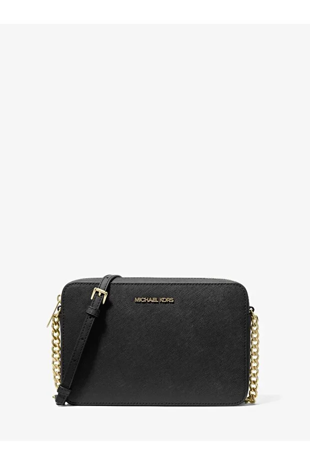 Women's Jet Set Saffiano Leather Crossbody Bag MK-35T8GTTC9L