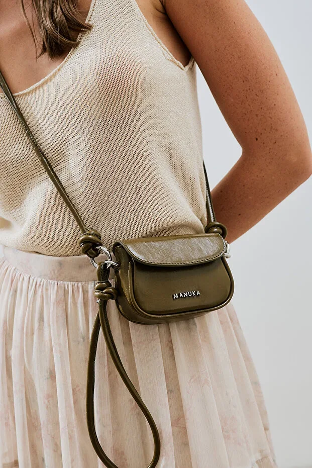 PETITE MINI BAG SEAWEED