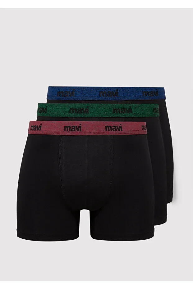 3-Pack Black Basic Boxer 0911408-85585
