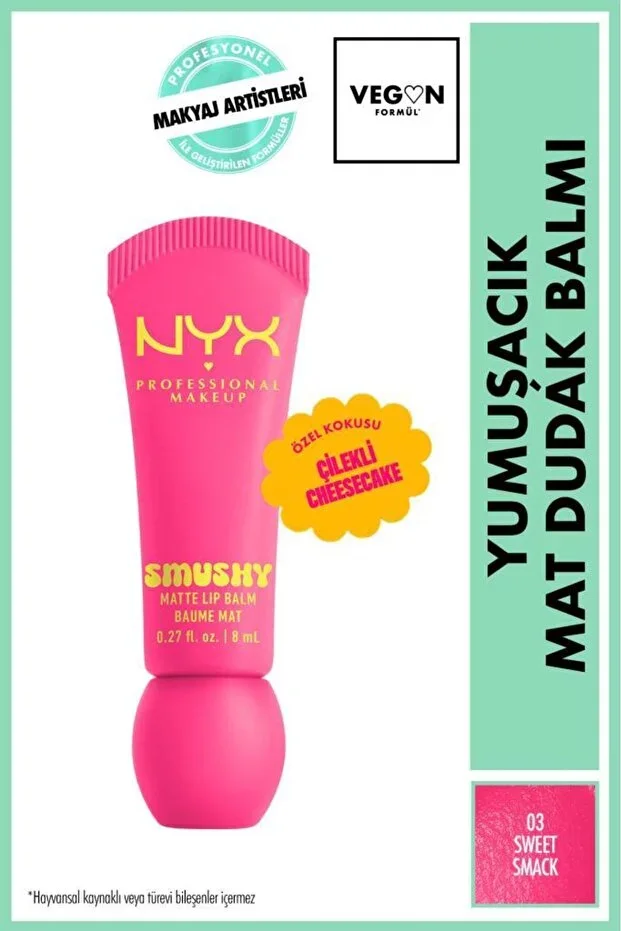 Smushy Soft Matte Lip Balm - 03 Sweet Smack
